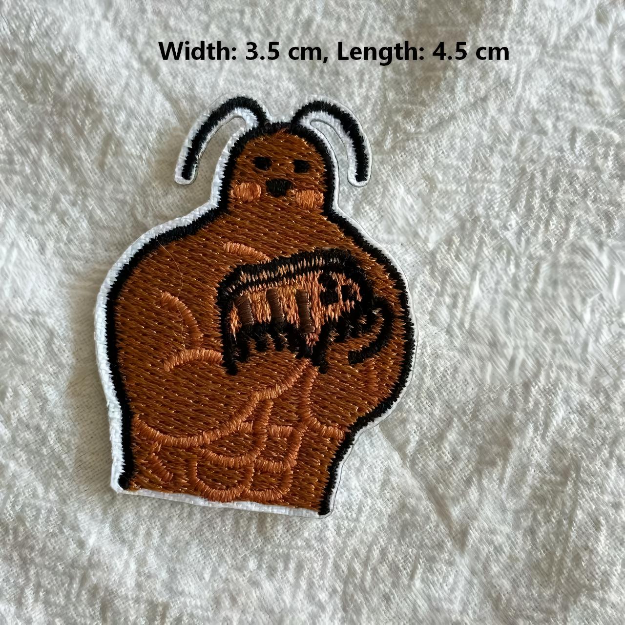 Buff Roach Embroidered Patches Series
