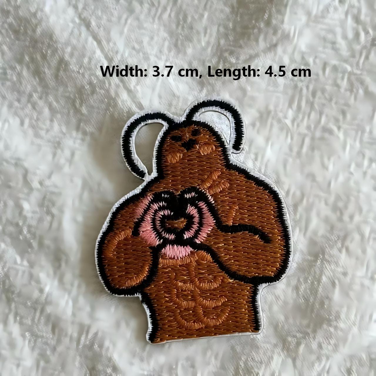 Buff Roach Embroidered Patches Series