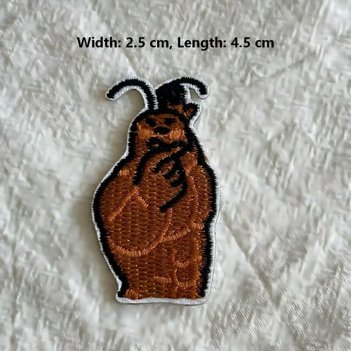 Buff Roach Embroidered Patches Series