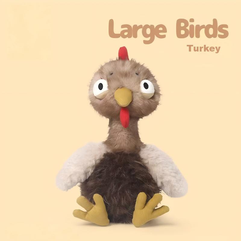 Unhinged Turkey Plush — Funny Stuffed Animal Toy | Perfect Thanksgiving Gift for Kids & Adults