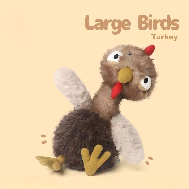 Unhinged Turkey Plush — Funny Stuffed Animal Toy | Perfect Thanksgiving Gift for Kids & Adults