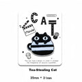 Unhinged Liquid Cat Self-Adhesive Embroidered Patches
