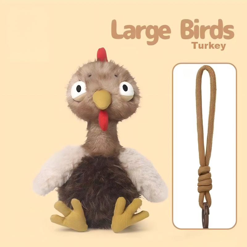 Unhinged Turkey Plush — Funny Stuffed Animal Toy | Perfect Thanksgiving Gift for Kids & Adults